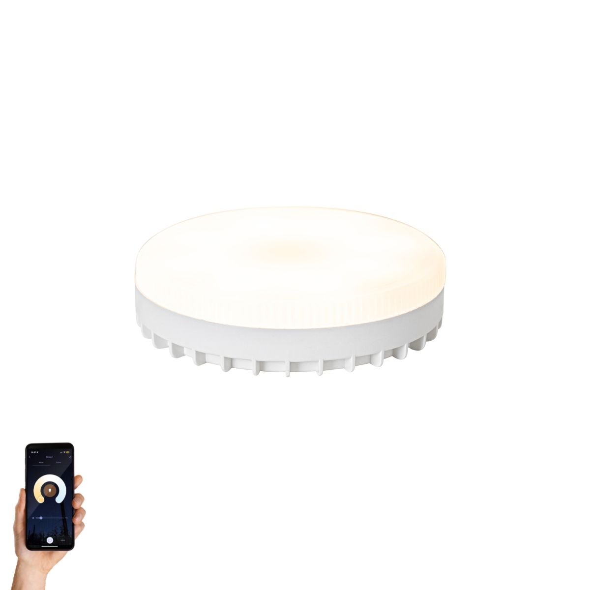 Smart GX53 dimbare LED lamp 9W 806 lm 2700-6500K Tuya