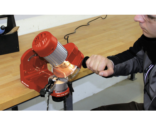 Einhell GC-CS 235 elektrische kettingzaagslijper met slijpschijf Ø145 x Ø22 x 3,2 mm