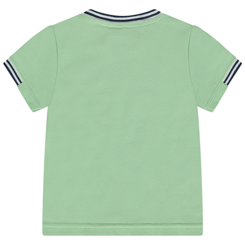T-shirt manches courtes esprit polo pour bébé garçon