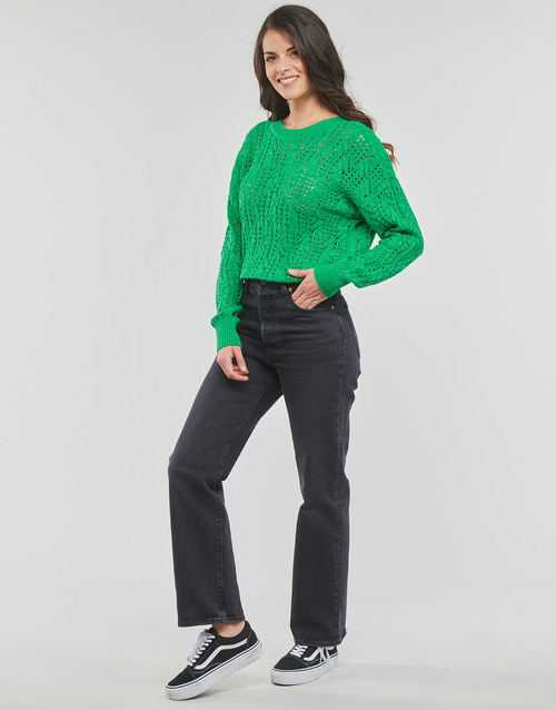 Vero Moda - VMVERENA LS OPEN BOW BACK PULLOVER BOO - Vert