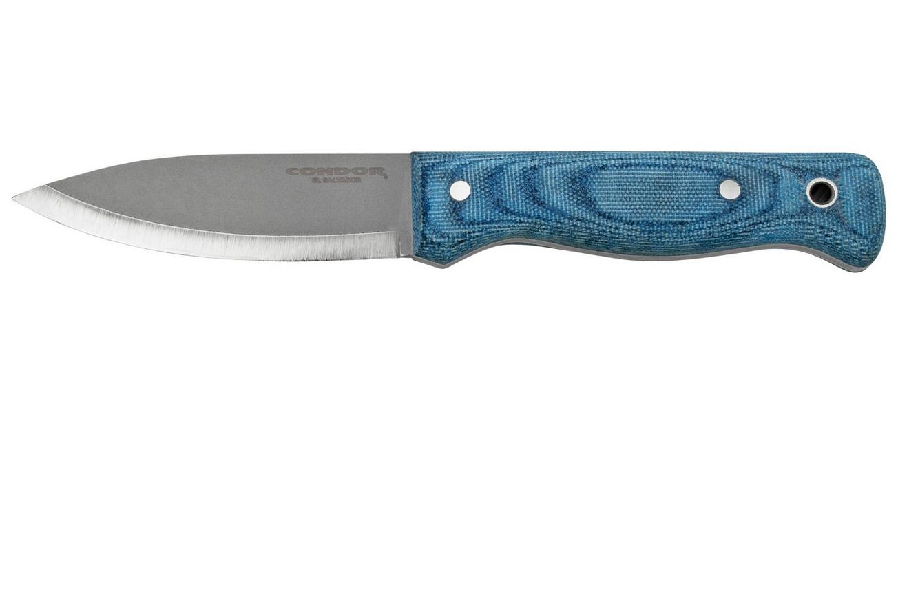 Condor Aqualore 3958-43SK, Sandvik 14C28N Stainless Steel, Micarta, vaststaand mes