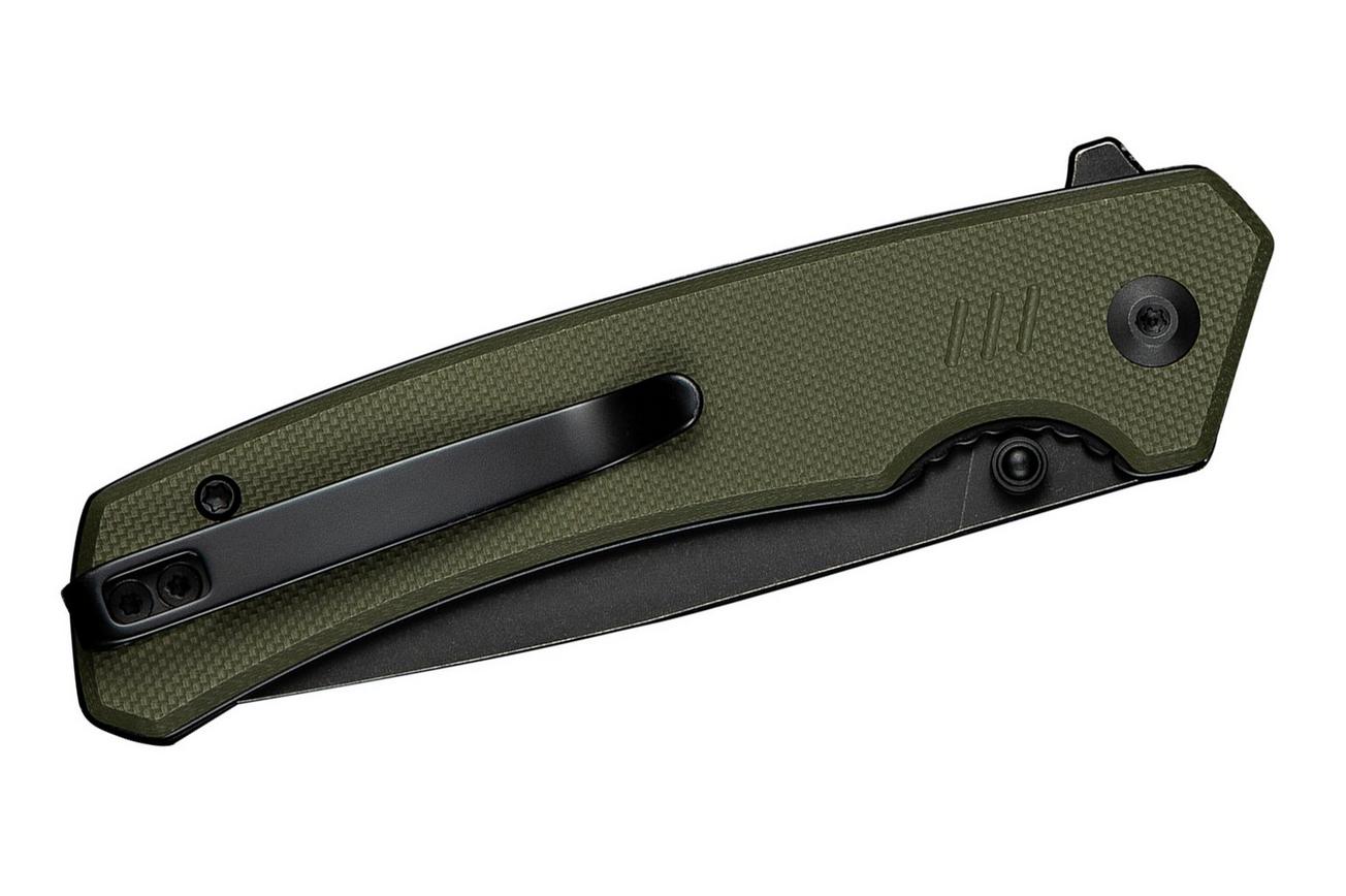 Civivi Merit C24012-2 Black Stonewashed OD Green G10, zakmes