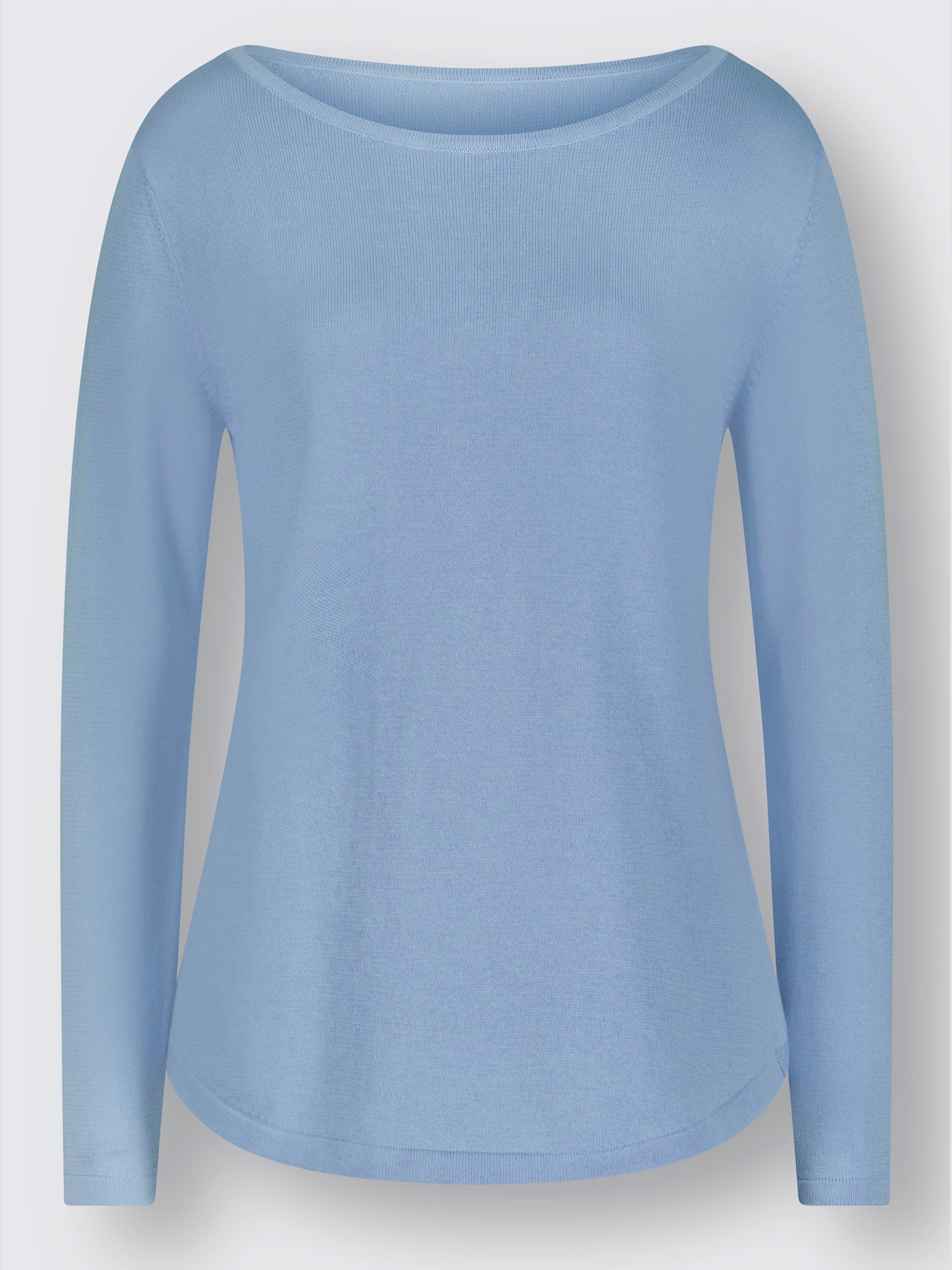 Pull femme basique élégant en coton pima