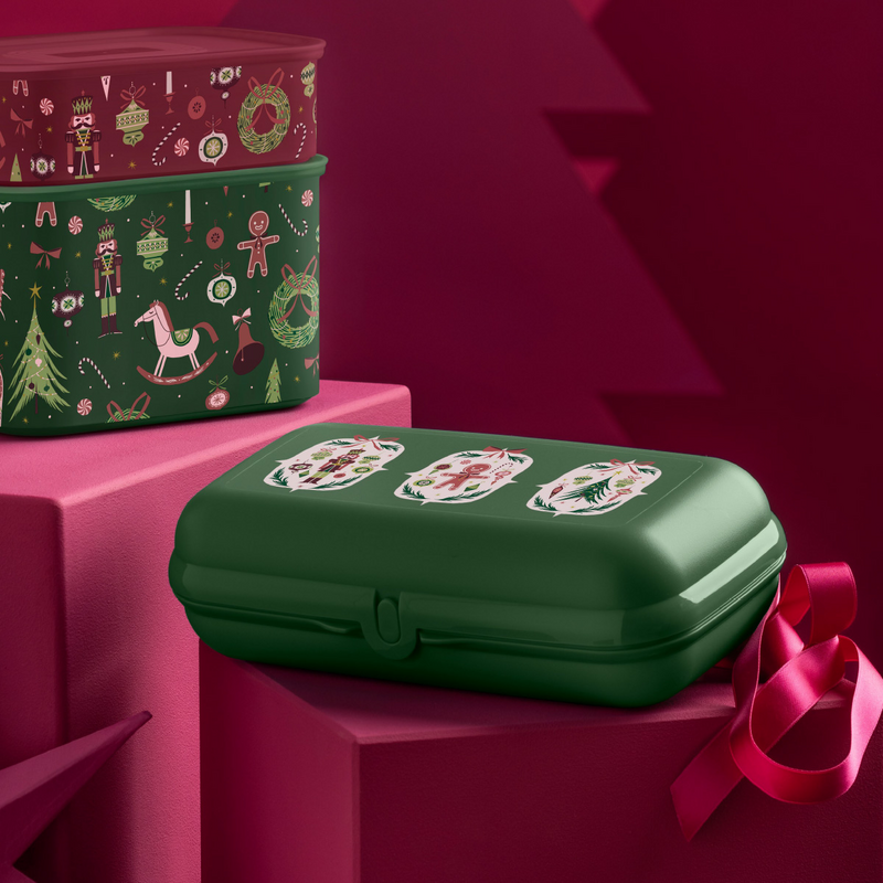 Oyster maxi Xmas Deine praktische und festliche Plätzchenbox