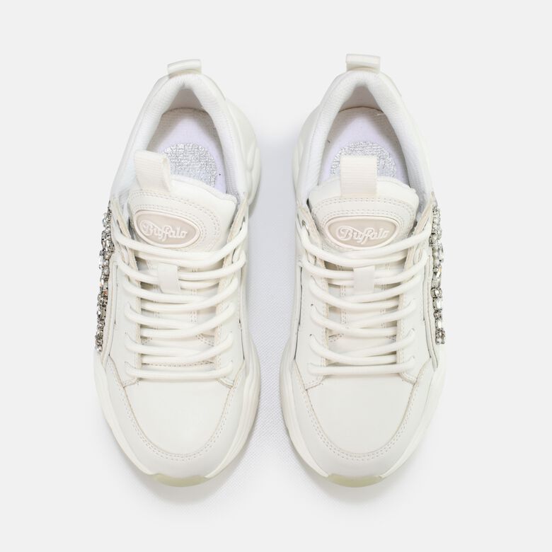 Binary Lux baskets véganes, blanc