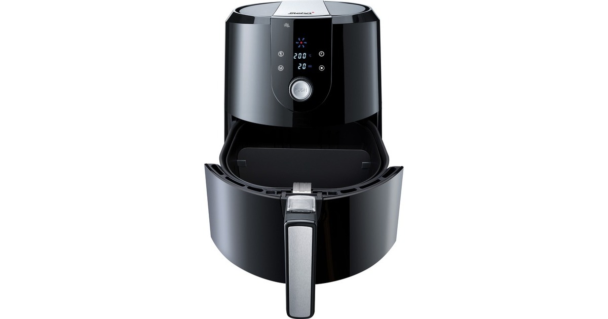 StebaHF 5000 XL heteluchtfriteuse  (Zwart/roestvrij staal, 5,2 Liter)