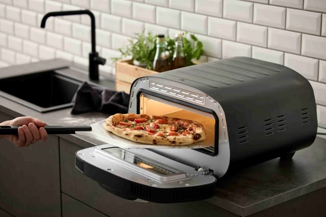 Nordic Sense elektrisk pizzaovn 33364 (sort)