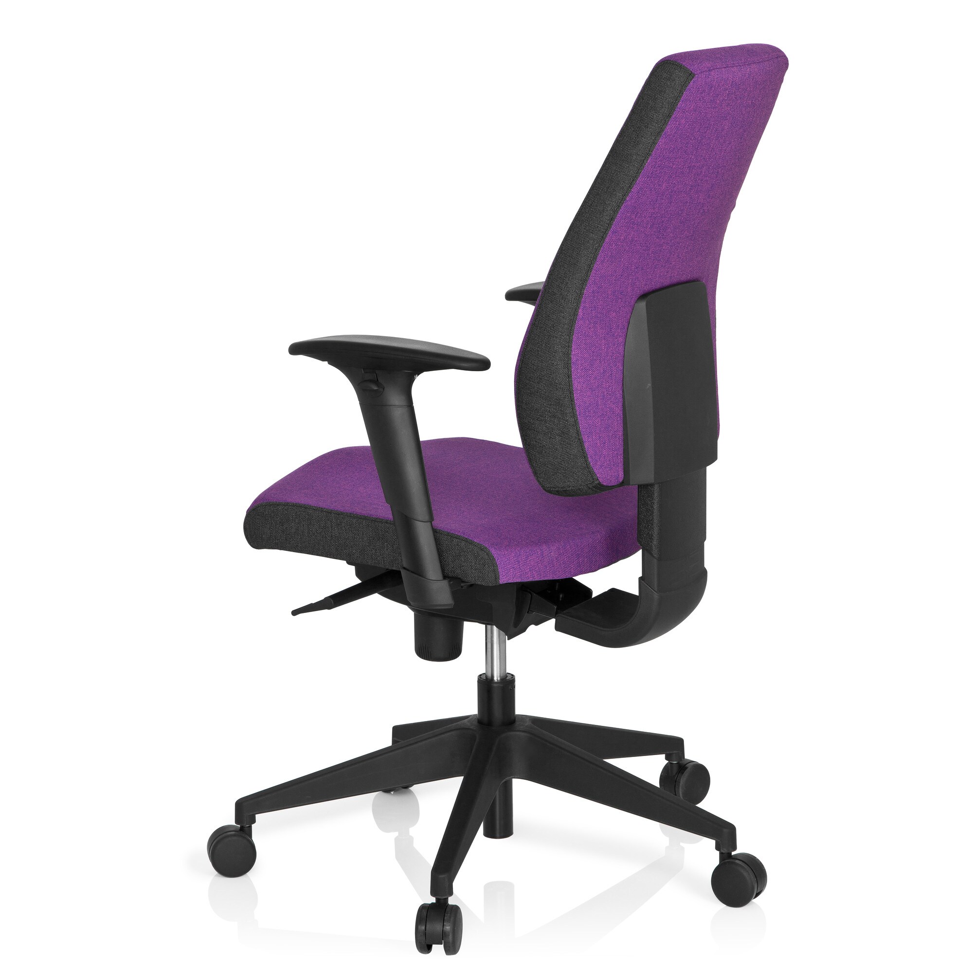 Profi Bürostuhl PRO-TEC 500 Stoff mit Armlehnen (höhenverstellbar) hjh OFFICE