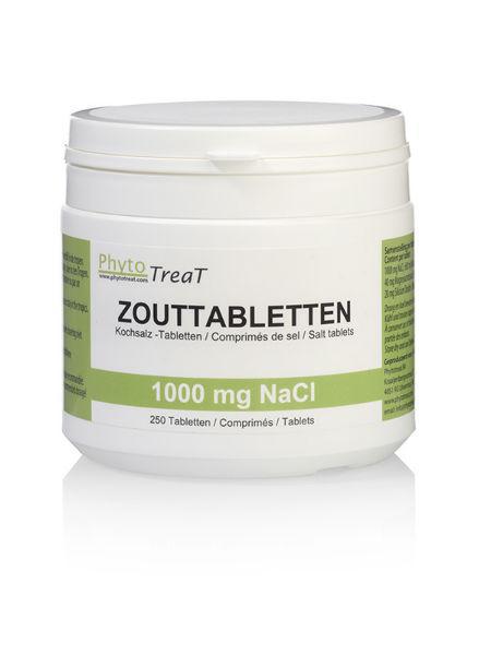 Phytotreat Zouttabletten 1000 mg NACL 250 tabletten