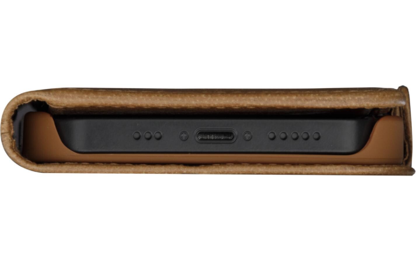 Book Cover Copenhagen Slim iPhone 14 Pro Max BraunSchutzhülle für das Apple iPhone 14 Pro Max
