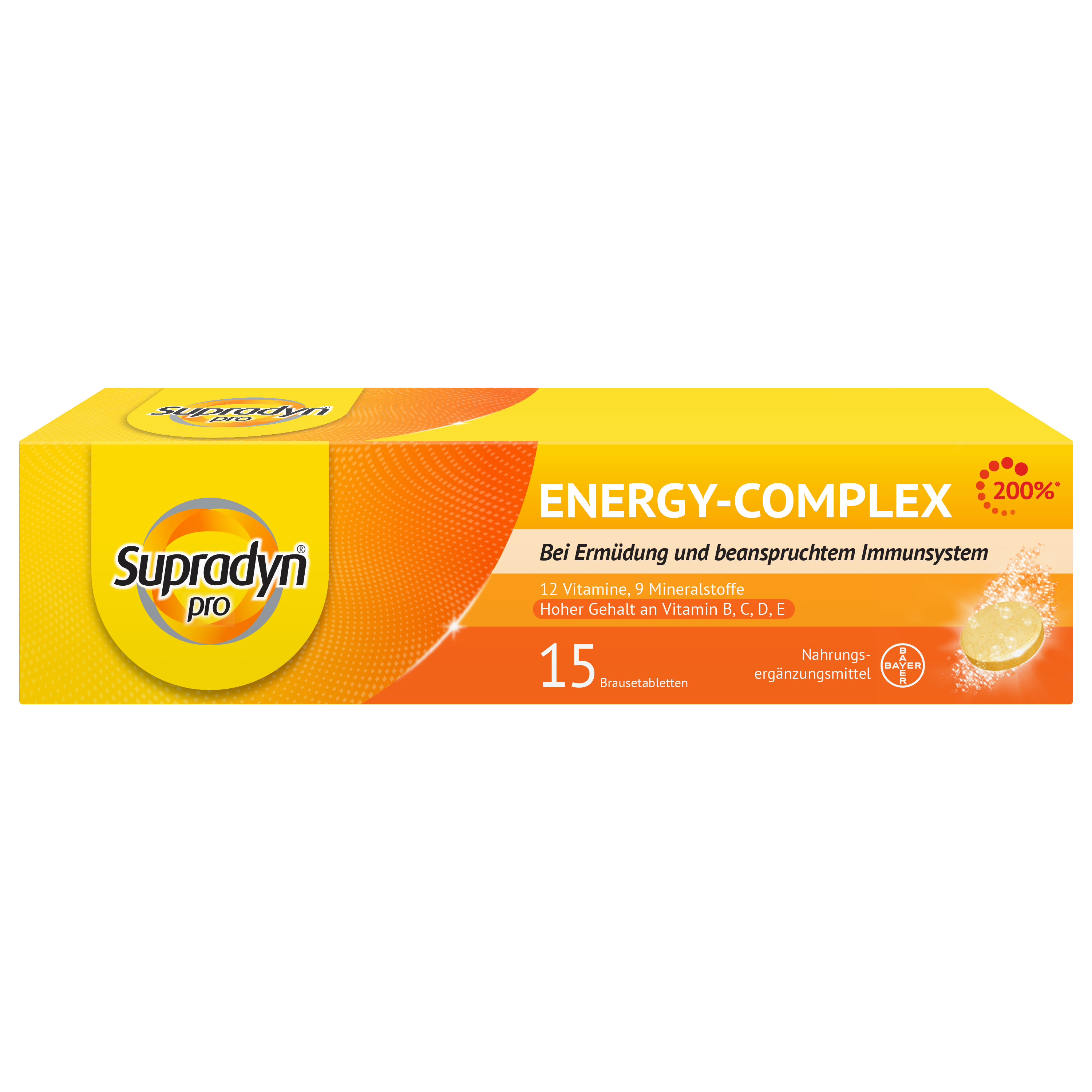 SUPRADYN pro energy-complex Brausetabl 15 Stk