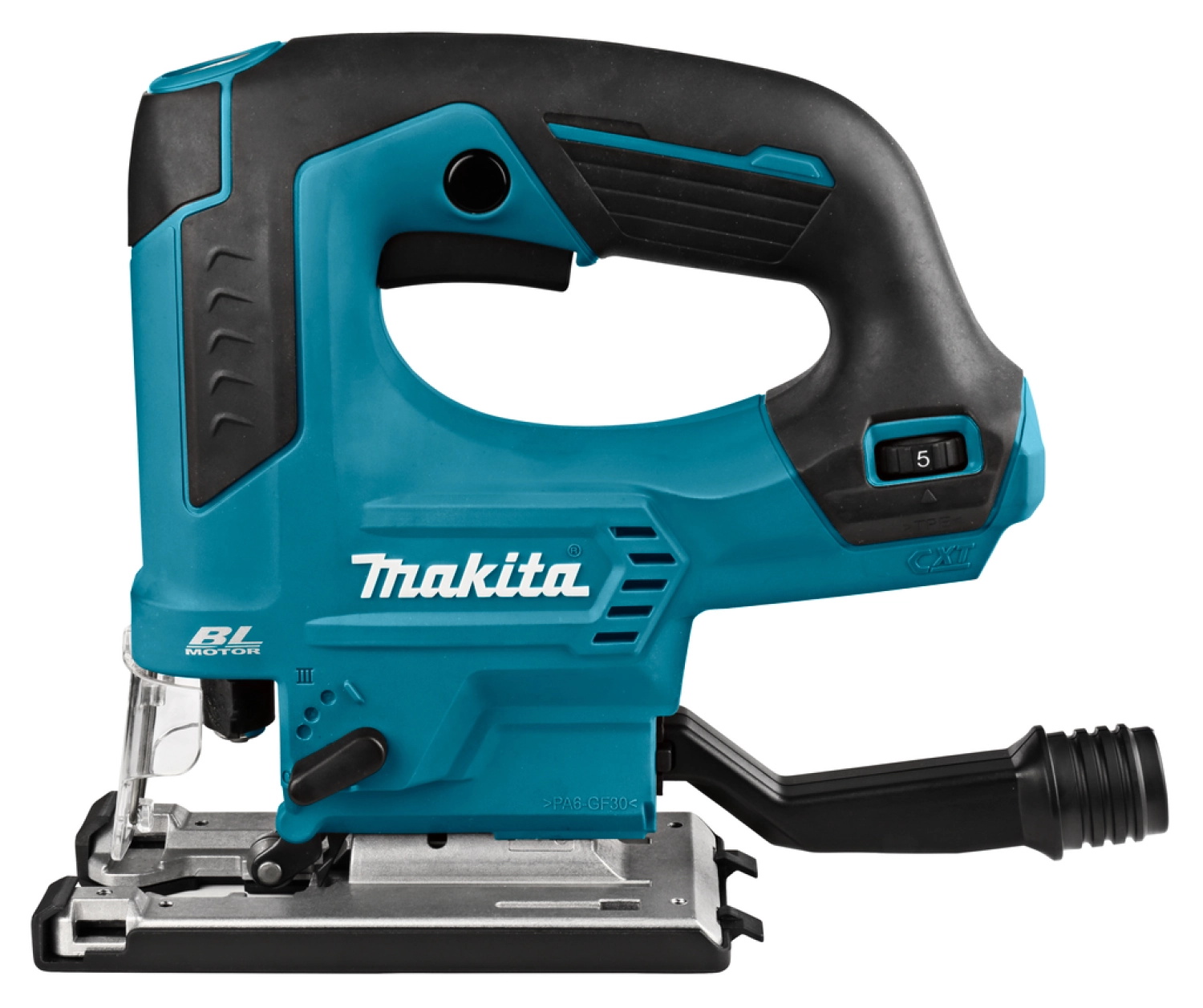 Makita JV103DSAJ 10.8V Li-Ion Accu decoupeerzaag set (1x 2.0Ah accu) in Mbox - D-greep - variabel - koolborstelloos