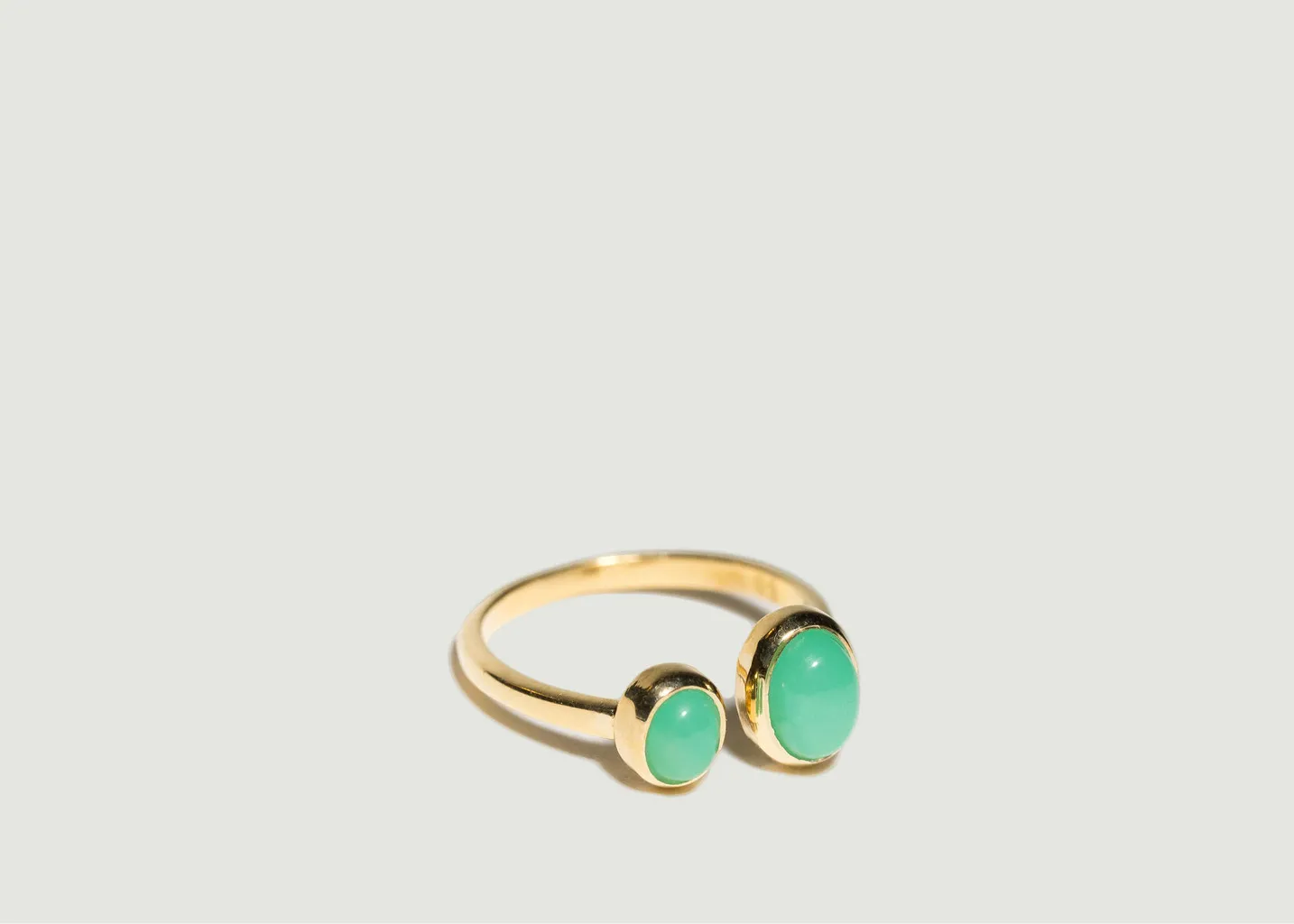 Bague Duo Chlorophylle Gamme Blanche