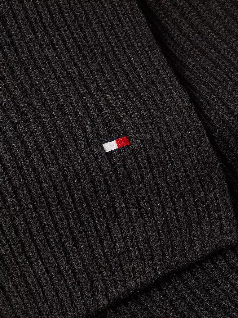 TOMMY HILFIGER Schal schwarz