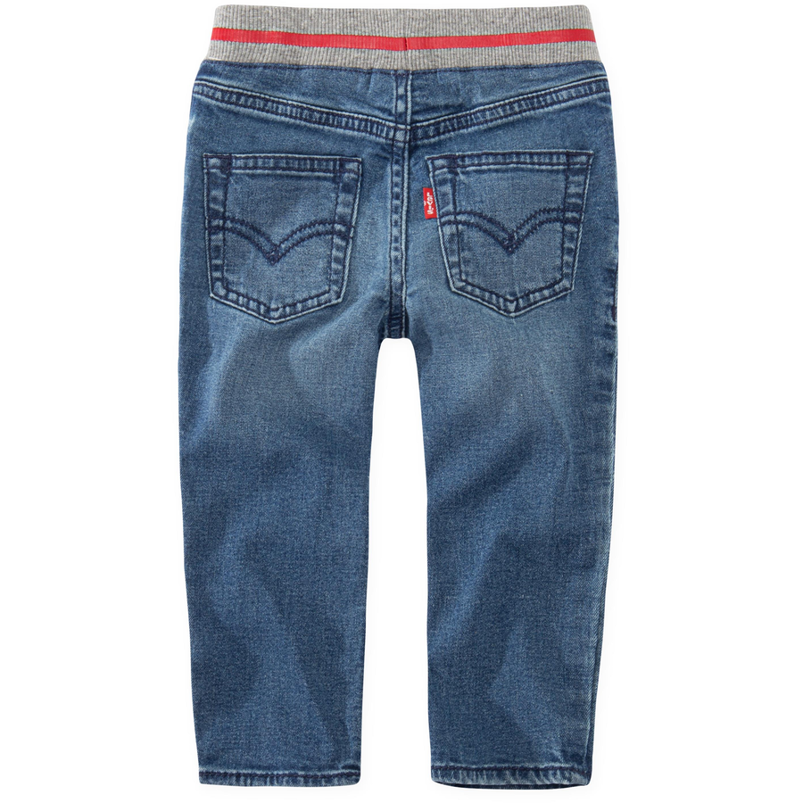 Levi's® Kids Boys Pull-On Jeans River Run Navy