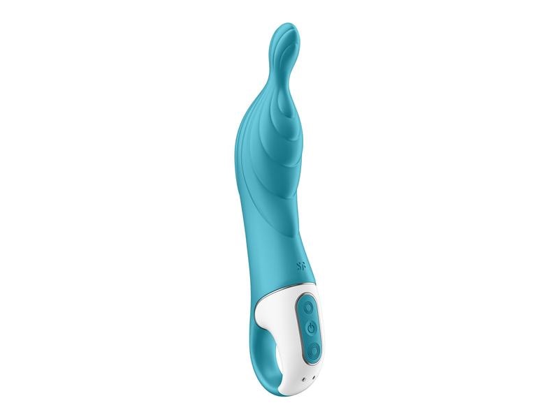 Satisfyer Vibrator A-Mazing 2 türkis Hochwertiges Sextoy aus geschmeidigem Silikon