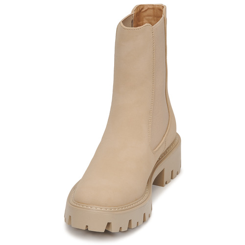 Only - ONLBETTY-1 NUBUCK PU BOOT - Camel