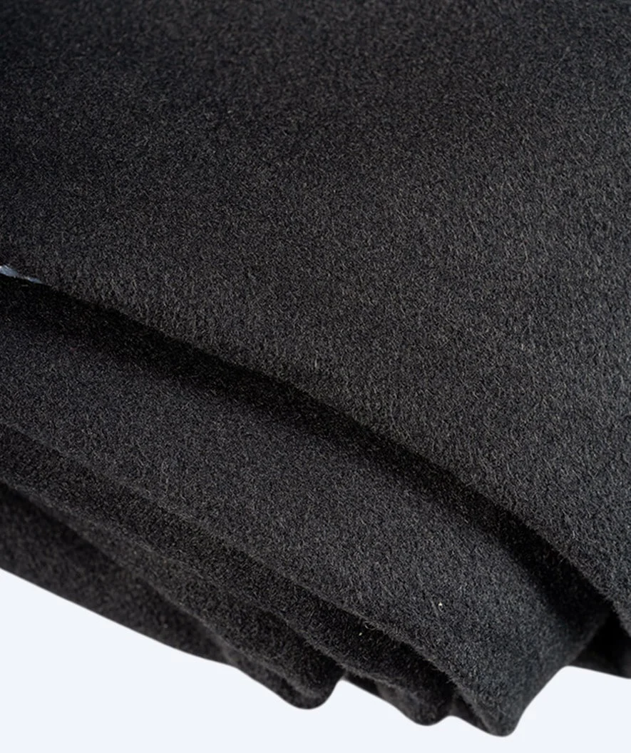 Watery badeponcho til voksne - Microfiber - Sort
