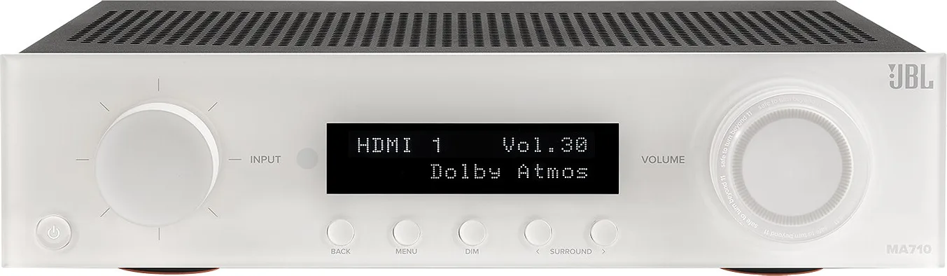 JBL MA710 Blanc Amplis home-cinéma