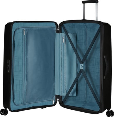 American Tourister AeroStep Spinner Koffert 101,5-109L, Black