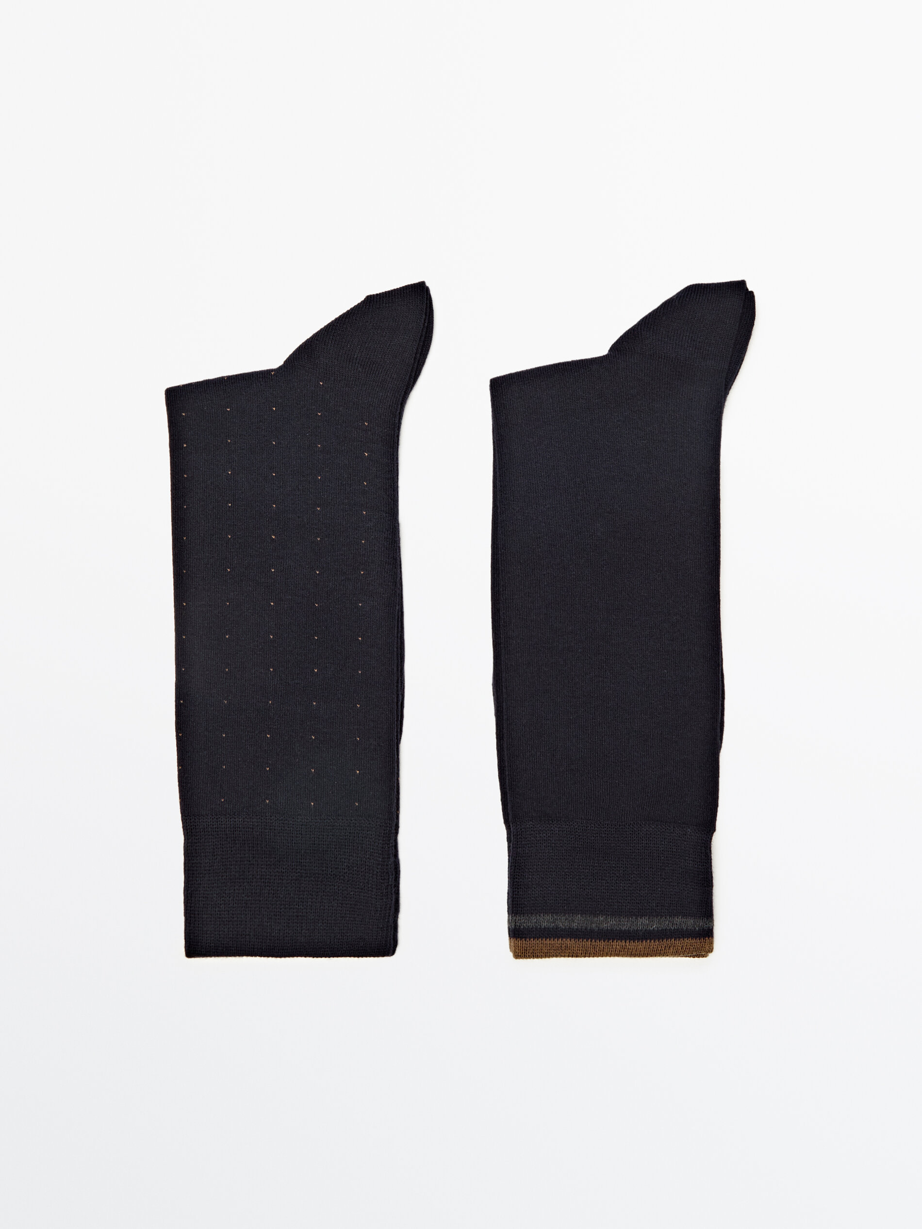 Pacote com 2 pares de meias - AZUL MARINHO