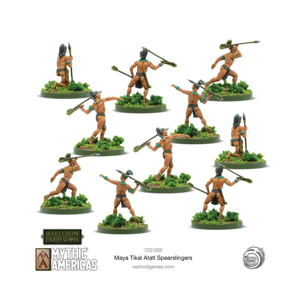 Mythic Americas - Maya Tikal Atlatl Spearslingers