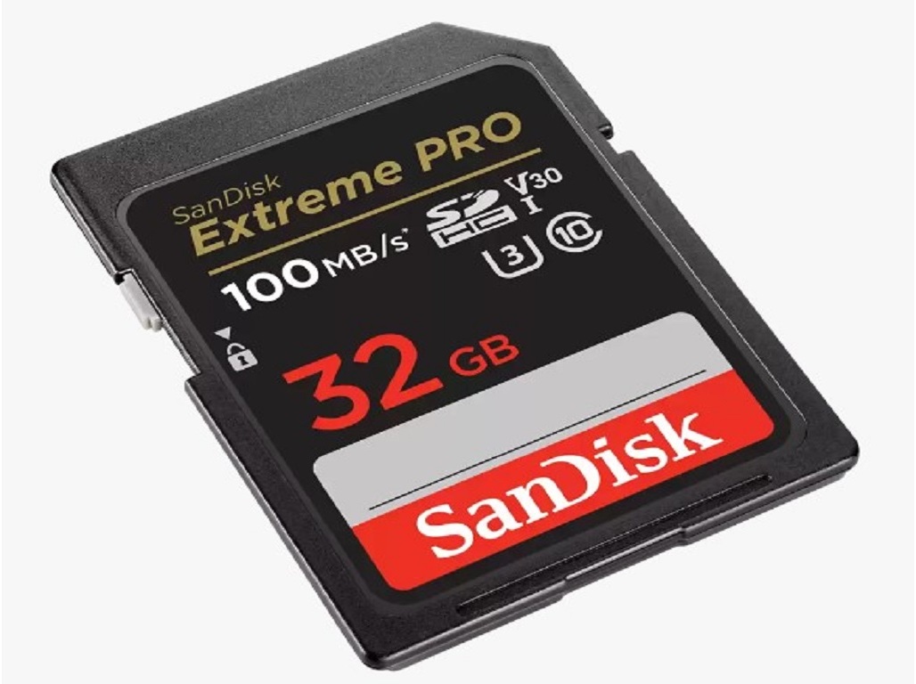 CARTÃO MEMÓRIA SANDISK -100MB/S EXTREME PRO SDHC 32GB
