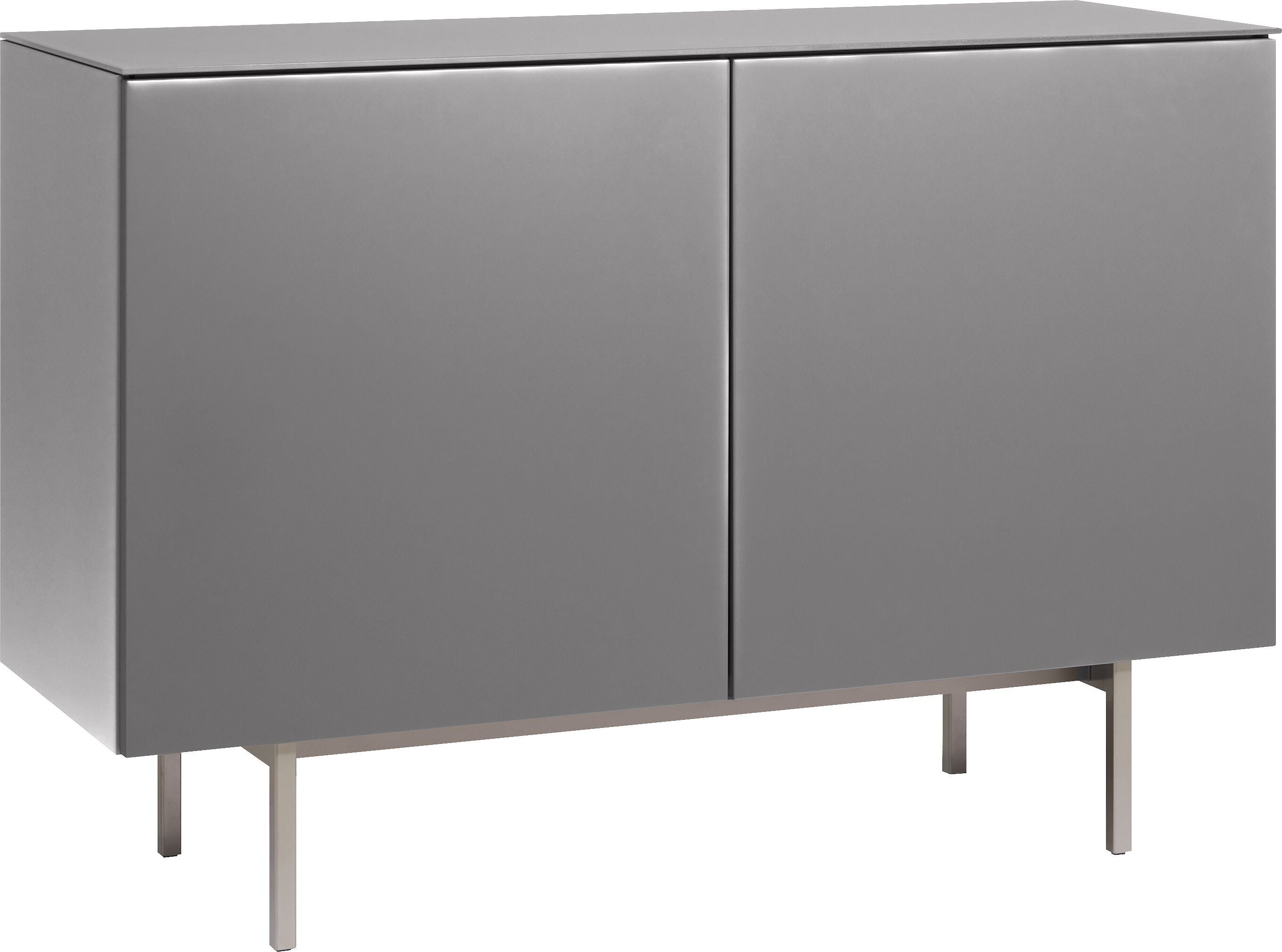 TILL Sideboard - Mittelgrau / B: 112.0 cm x T: 41.0 cm x H: 78.3 cm