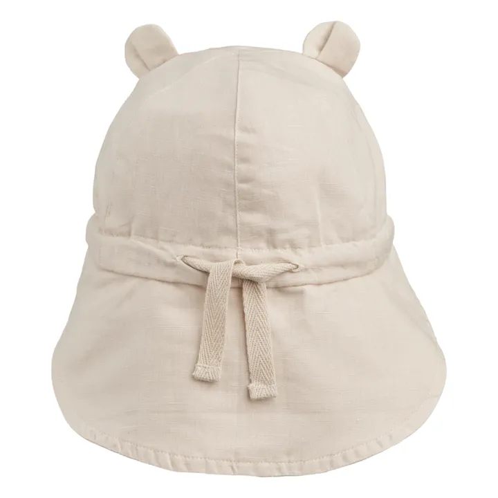 Liewood Chapeau Gorm Lin Coton Bio | Ecru