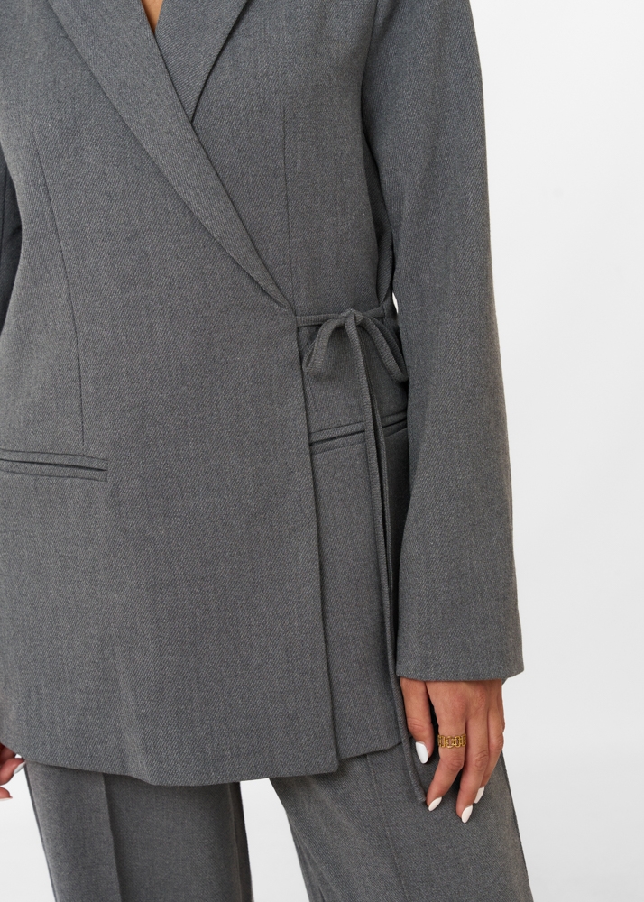 Diede blazer grijs
