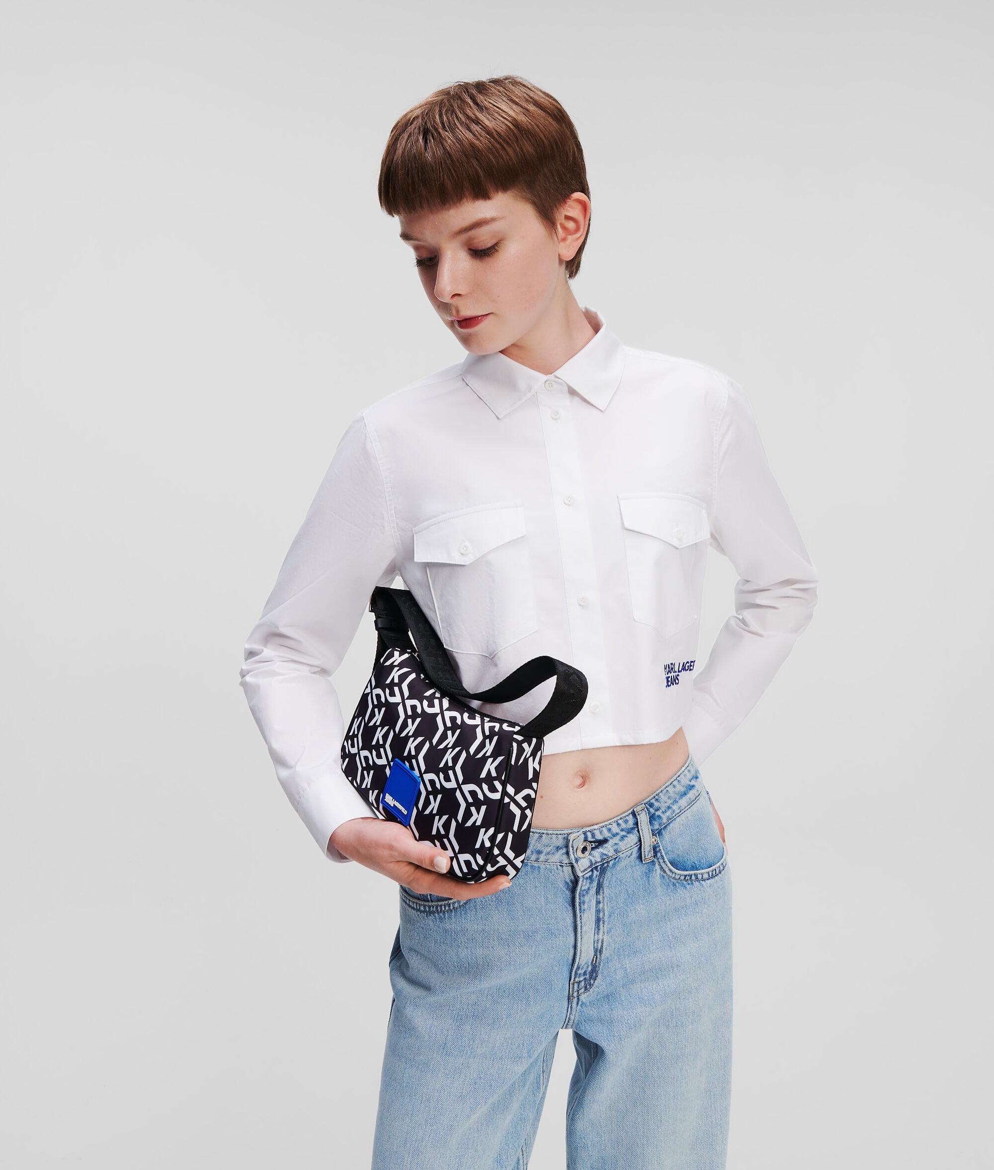 CHEMISE CROPPED KLJ