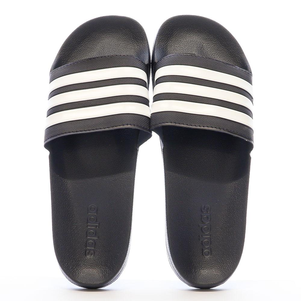 Adidas Claquettes Noires/Blanches Homme Adidas Adilette Shower