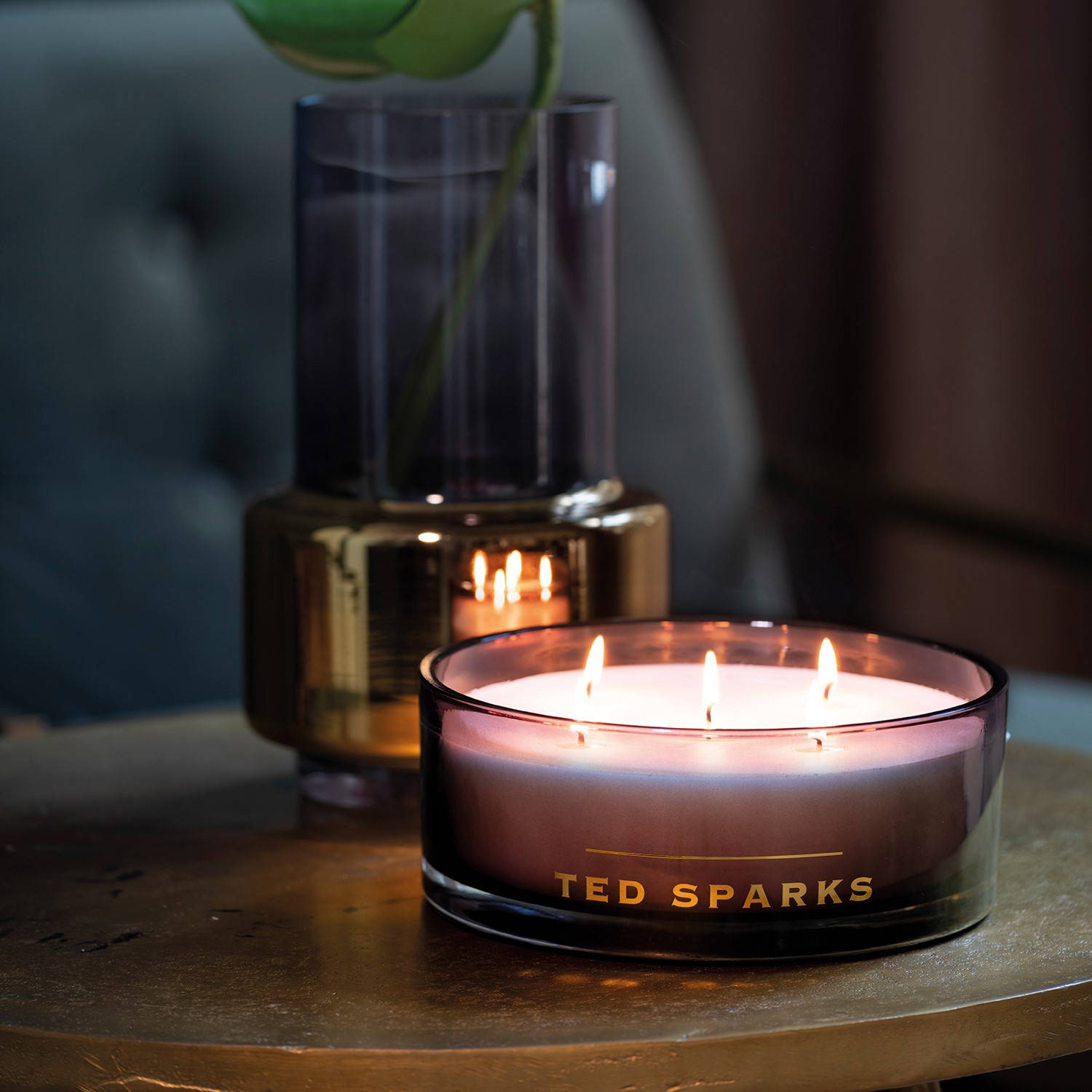 Ted Sparks geurkaars Balthazar - Bamboo & Peony
