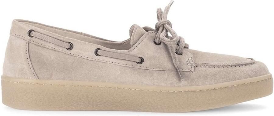 Gabor 83.342.12 Veterschoenen Beige Suede Dames Beige