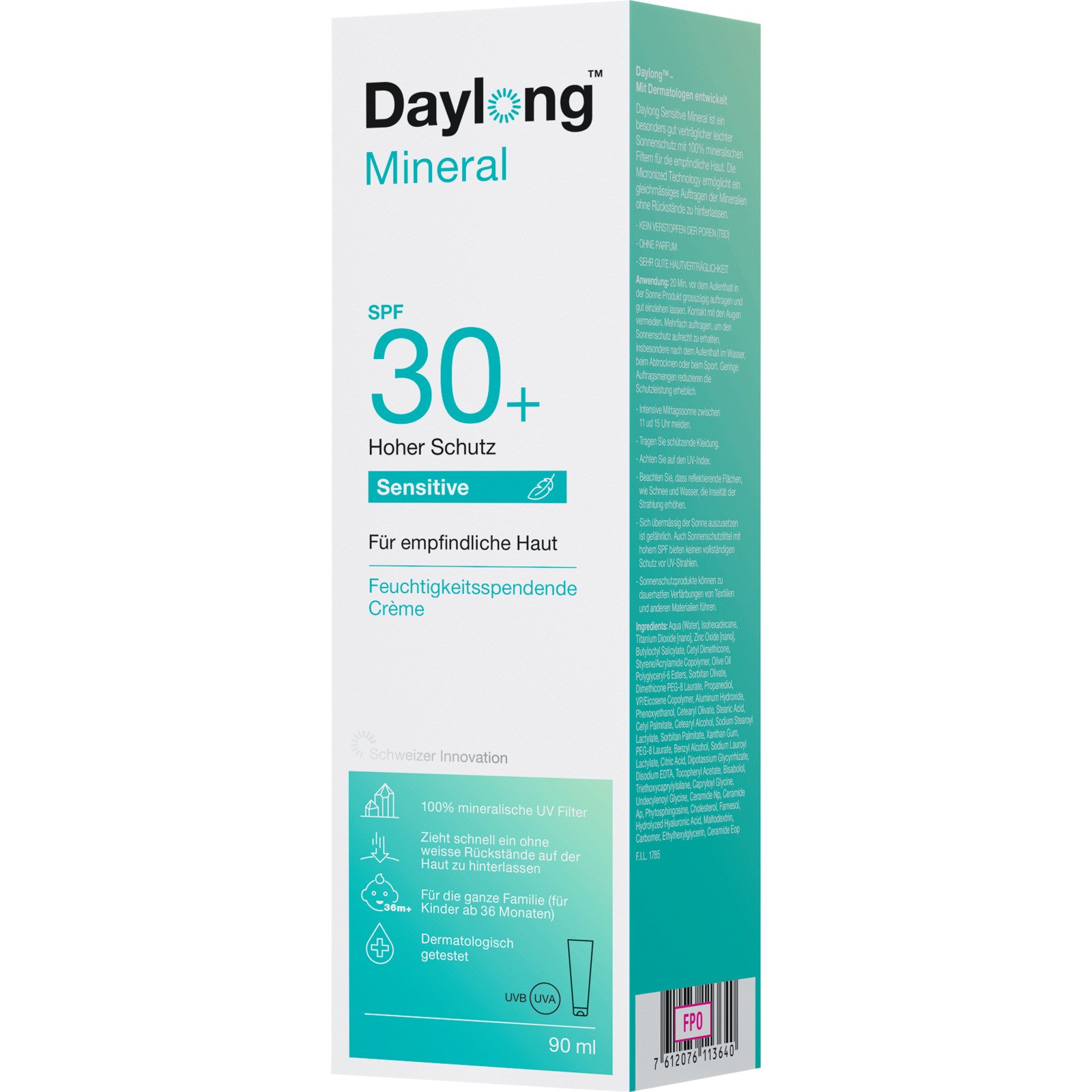 Daylong Sensitiv Mineral Creme SPF 30 90 ml