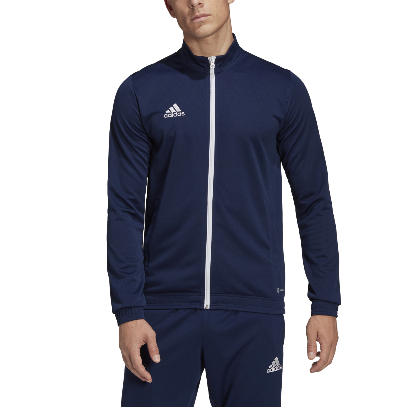 adidas Entrada 22 Full-Zip Trainingspak Donkerblauw