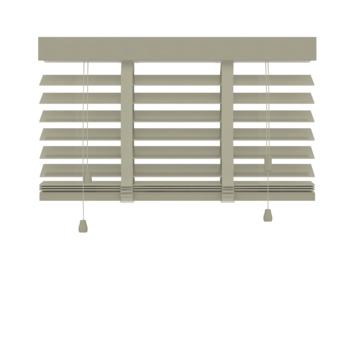 KARWEI houten jaloezie 50 mm leem (kleurnr. 945) 60x130 cm (bxh)