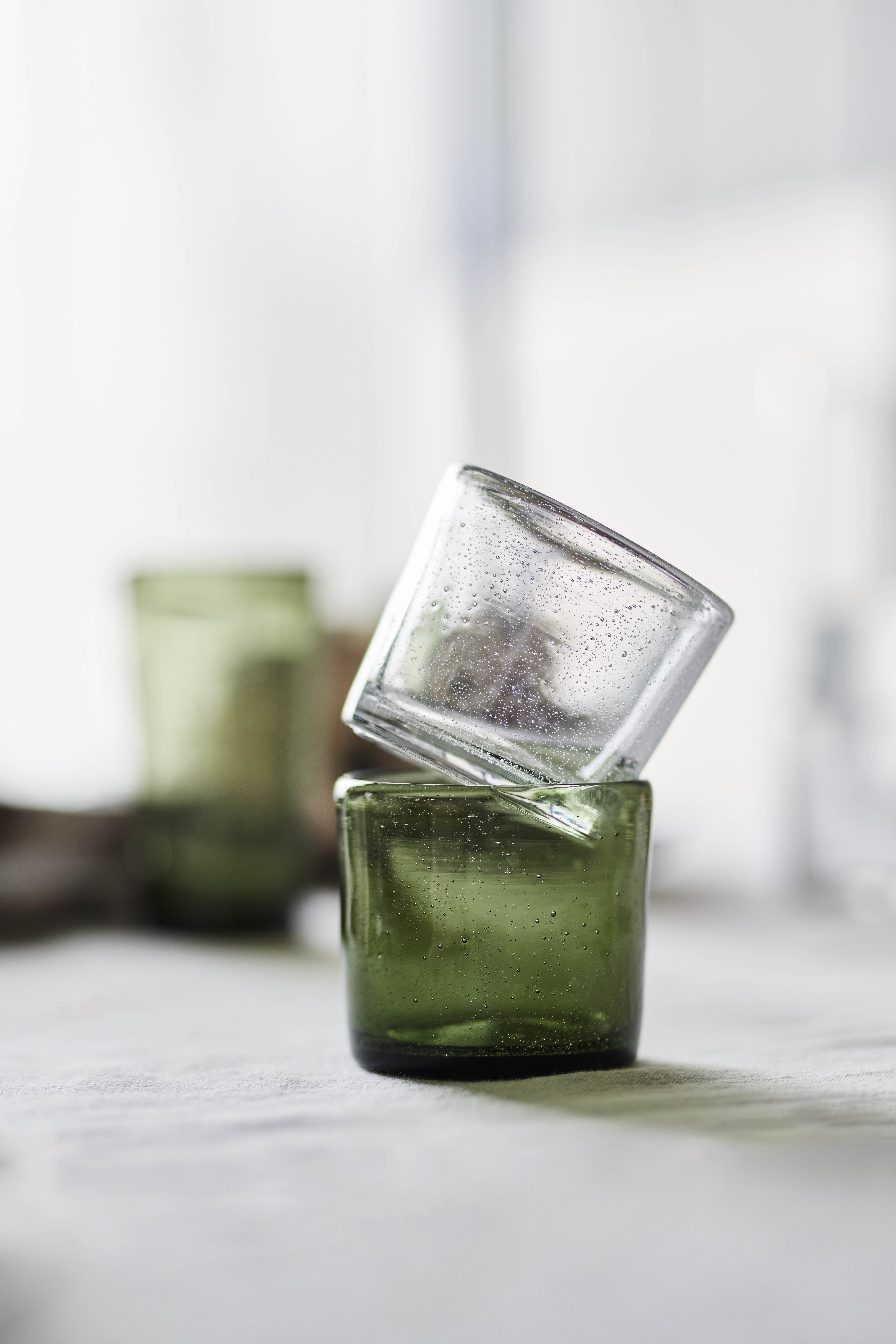 Verre en verre | Blanc