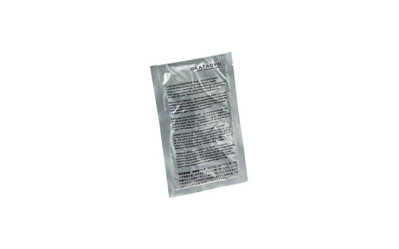 Katadyn Aktivkohle Nachfüllpack für Vario Filter Doppelpack Wasserfilter Trinkwasser