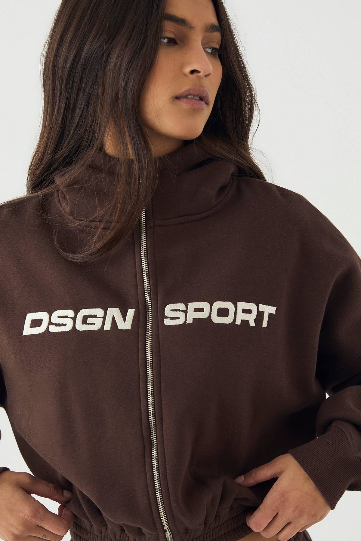 Survêtement DSGN Studio Sport à Casynthétiqueche Zippé Coupe Ample