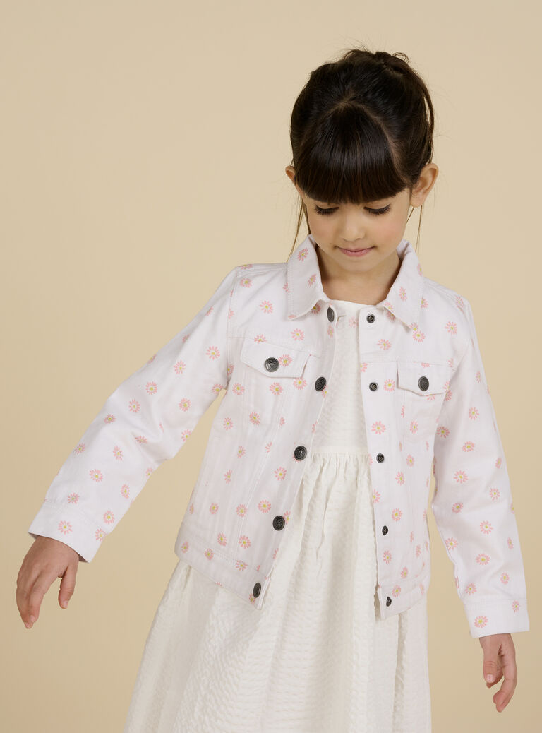 Veste écrue enfant fille