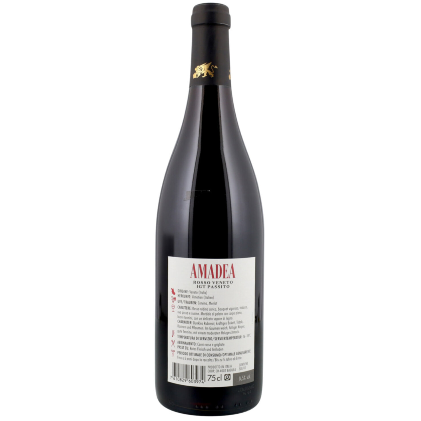 Veneto IGT Rosso Passito Amadea -75cl