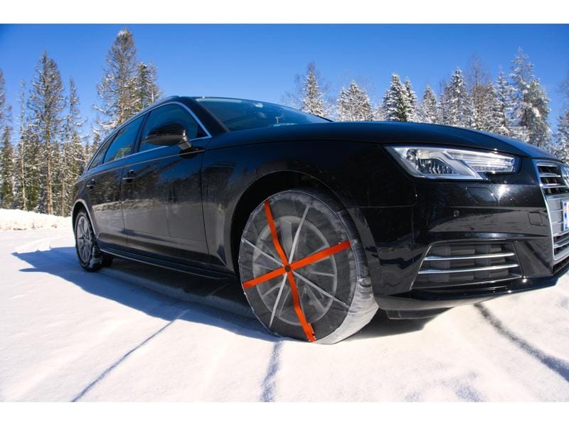 Autosock Textilschneekette GR 698, 2 Stück Traktionshilfe für die sichere Fahrt im Schnee