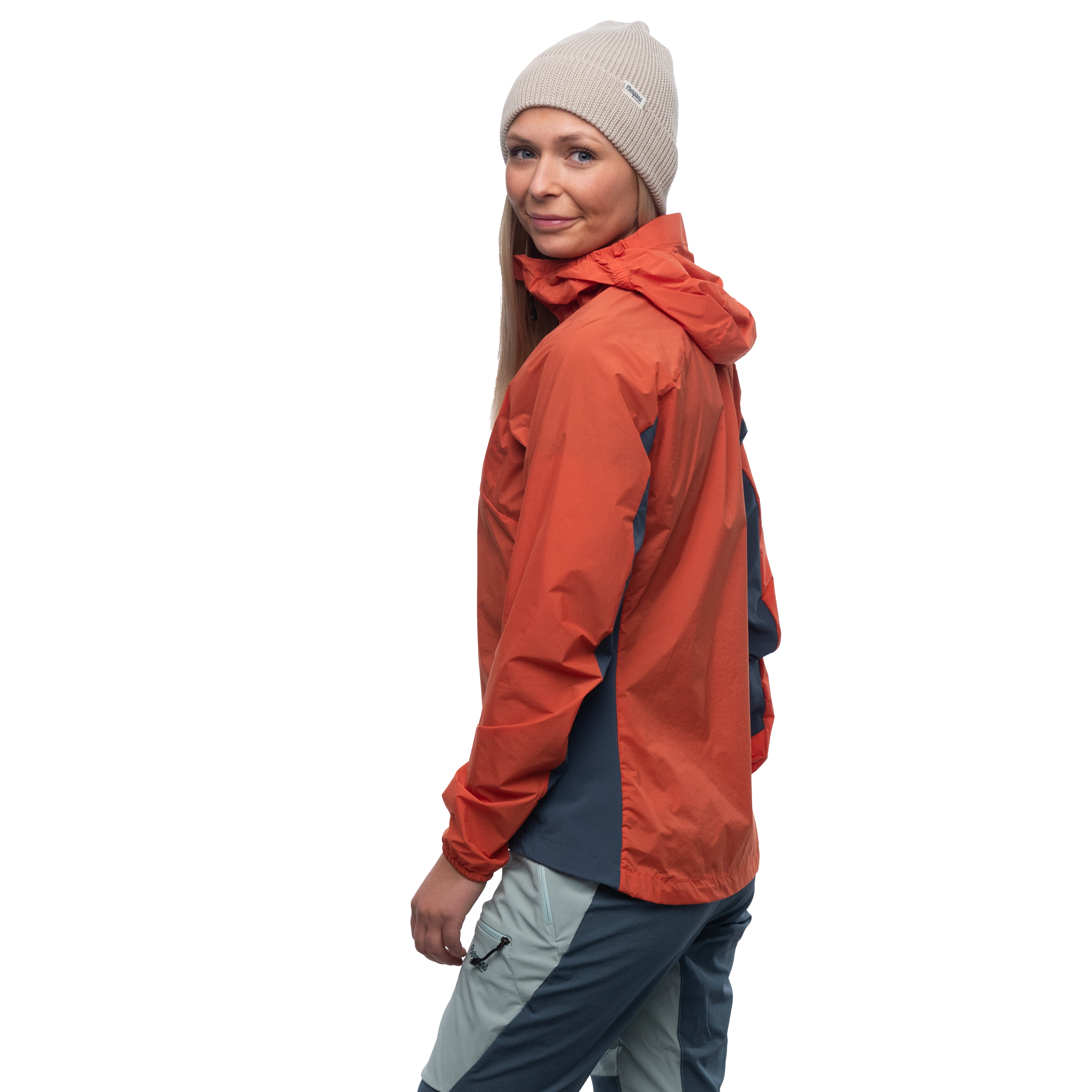 Rabot Lt Windbreaker W Jacket Brick
