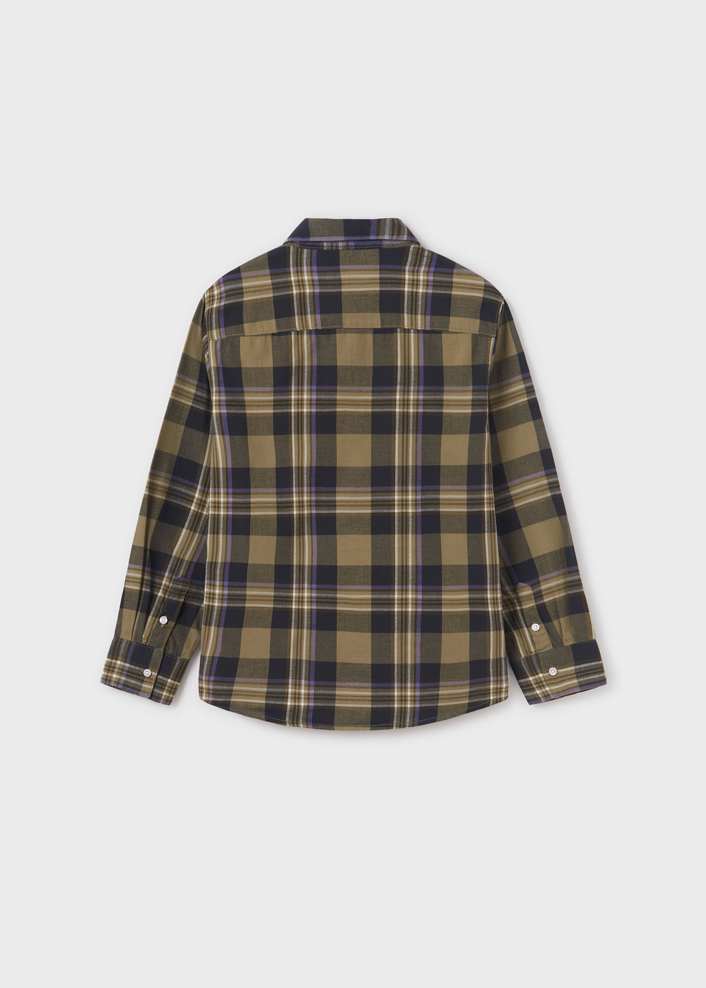 Camisa xadrez infantil Viella Better Cotton