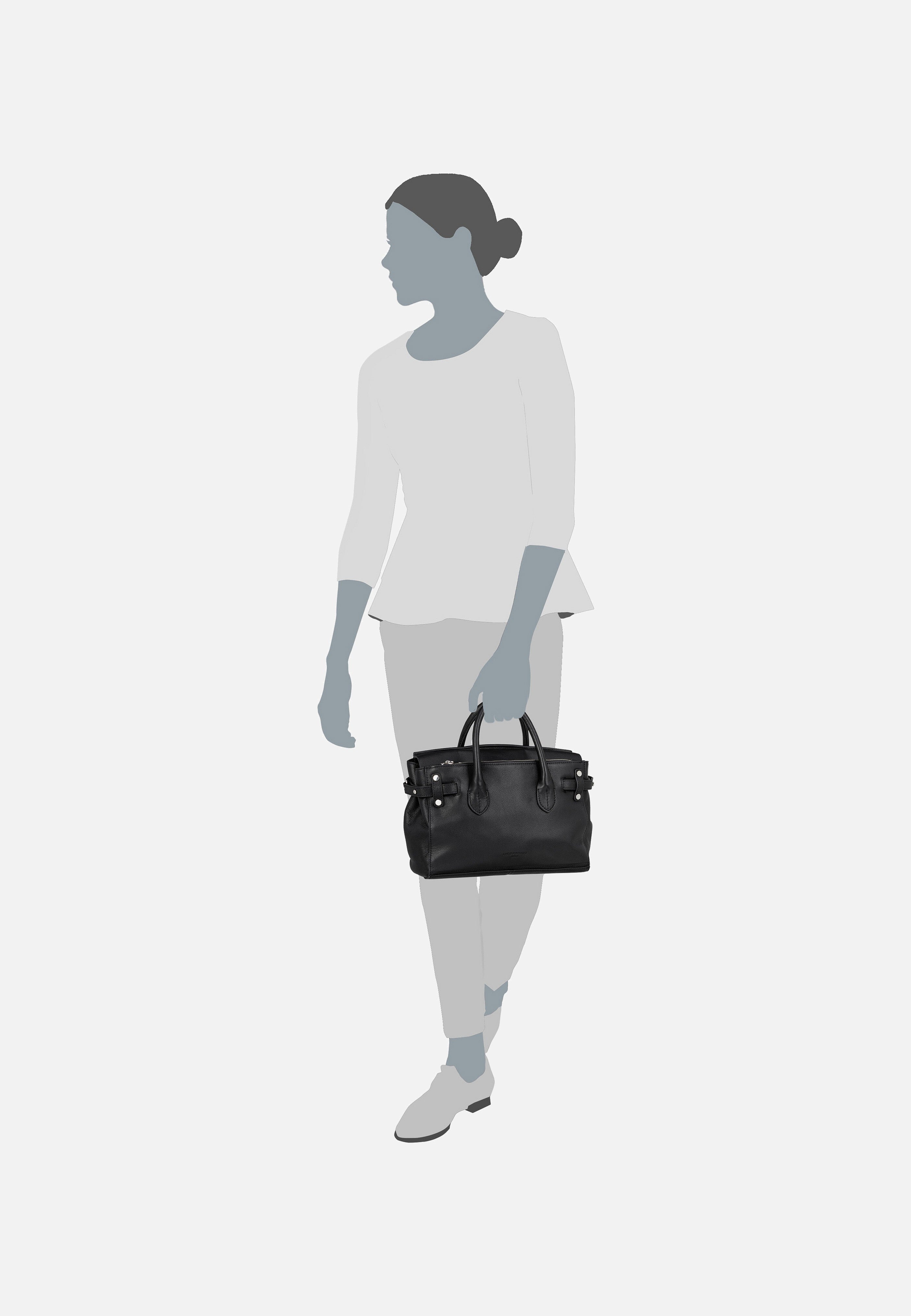Gloria Medium 2158746 Black - Henkeltasche