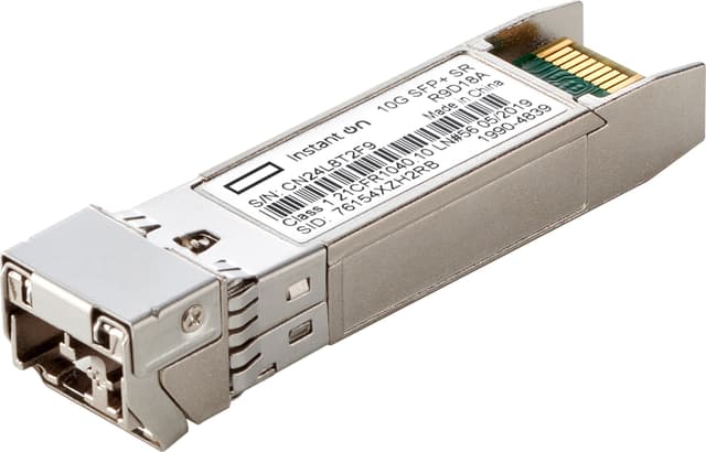 HPE Networking IO 10G SFP+ LC SR 300m MMF transceiver