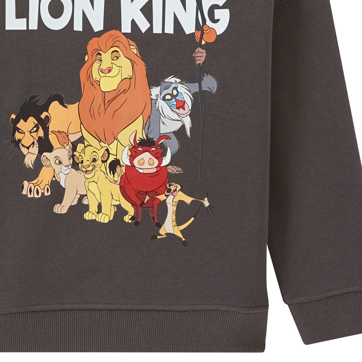 Topolino Der König der Löwen Sweatshirt dunkelgrau