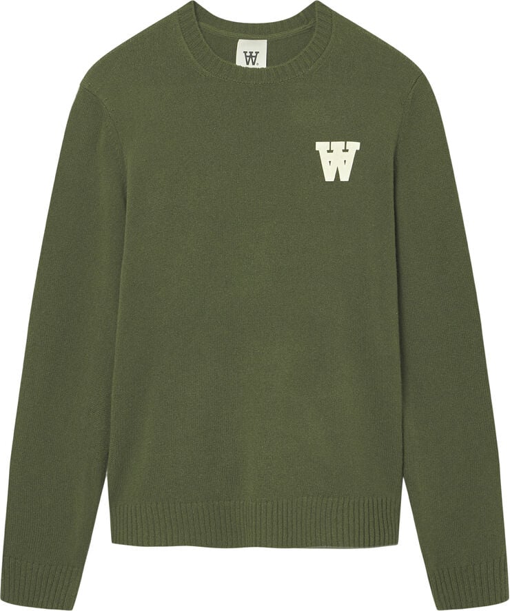 Wood Wood WWTay AA CS Jumper Army green