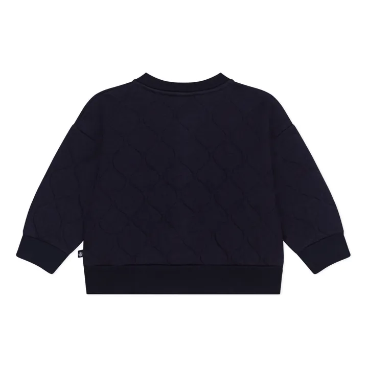 Petit Bateau Veste Meteorite Tubique Matelassée | Bleu marine